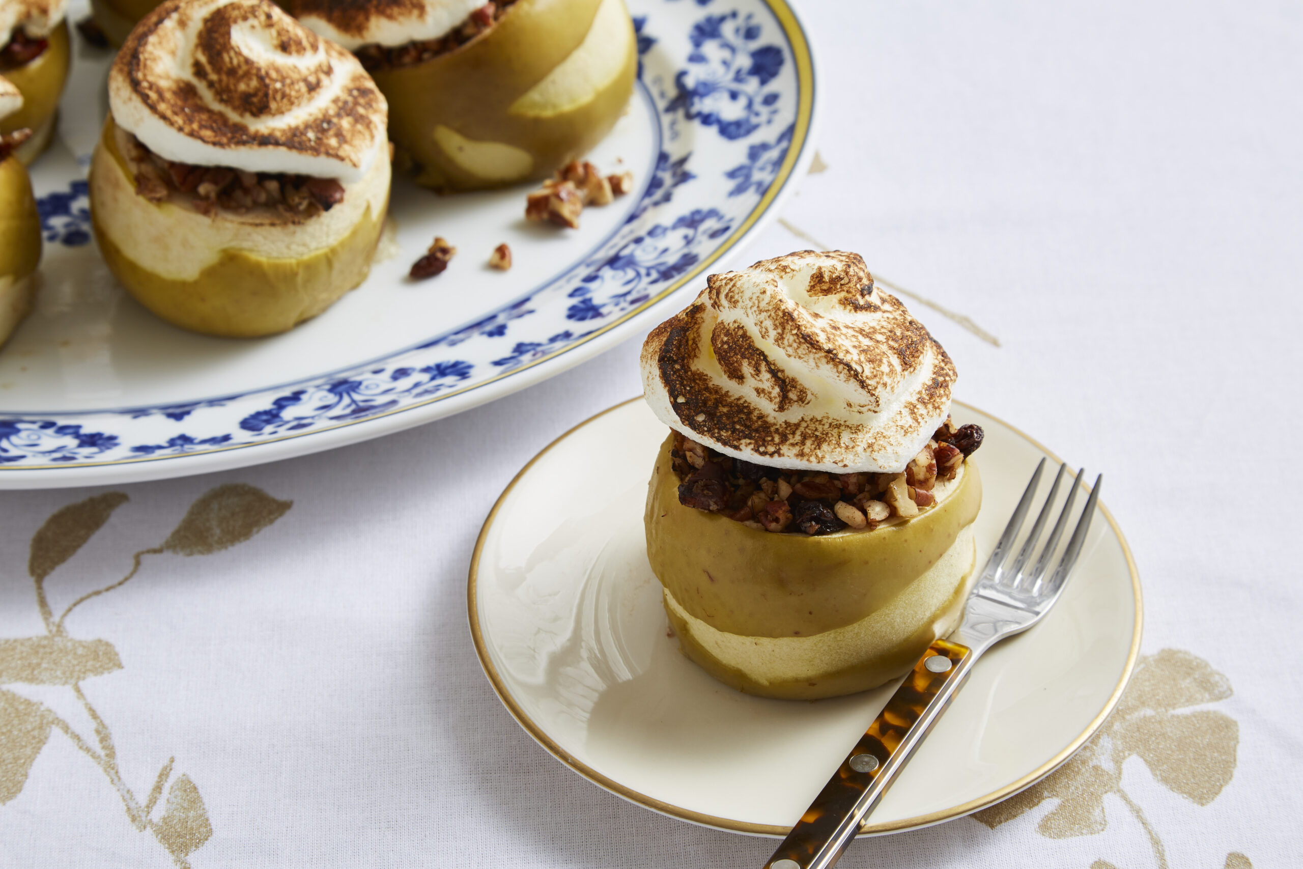 תפוחים אפויים עם מרנג