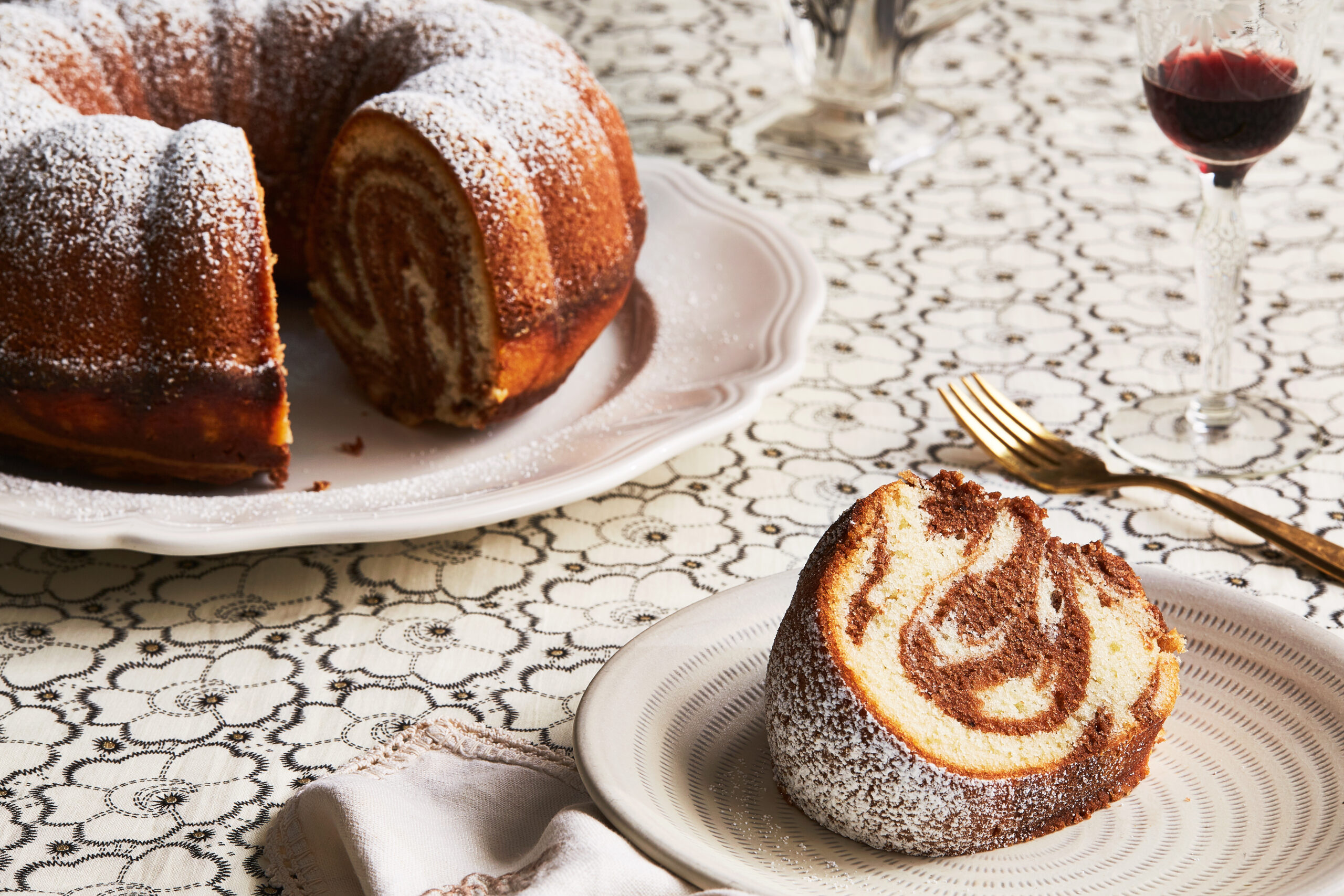 Marble Bundt Cake