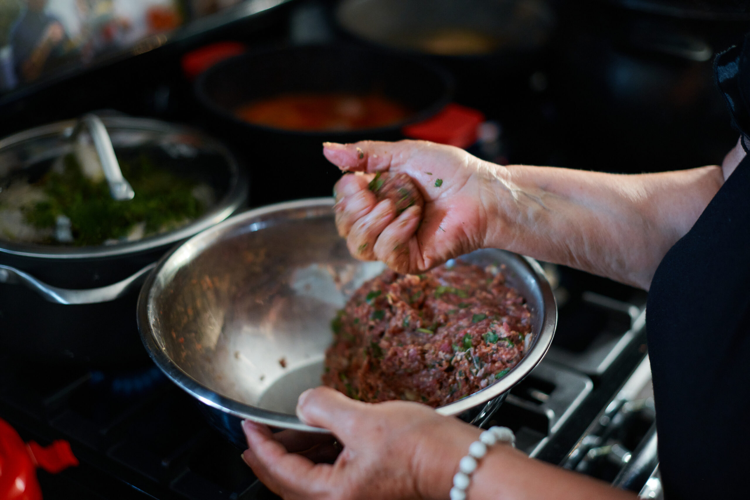 יד לשה קציצות