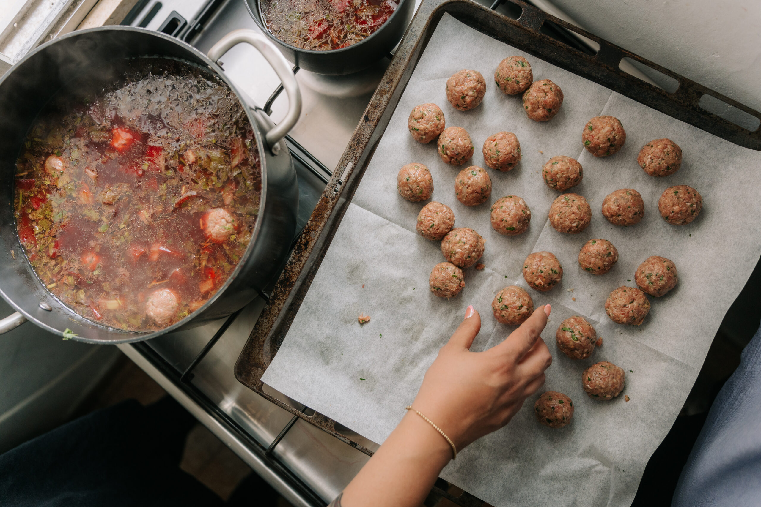 הכנת קציצות
