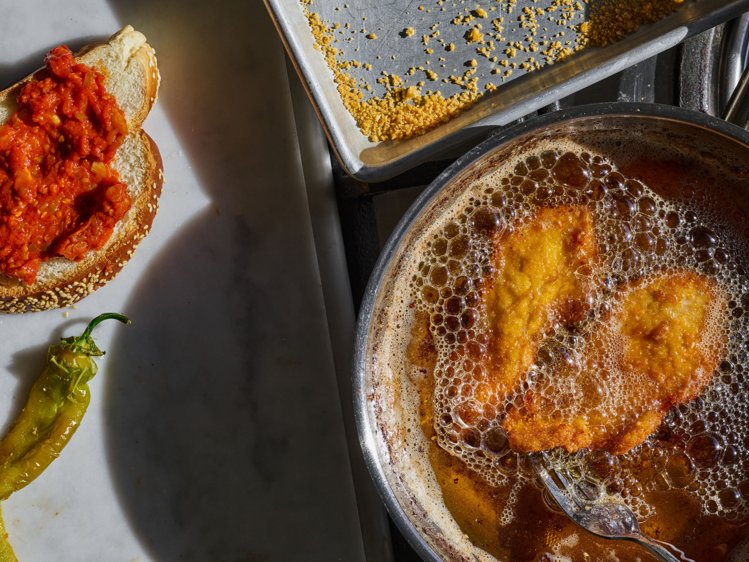 שניצל ומטבוחה לזכר מור מאיר טרבלסי