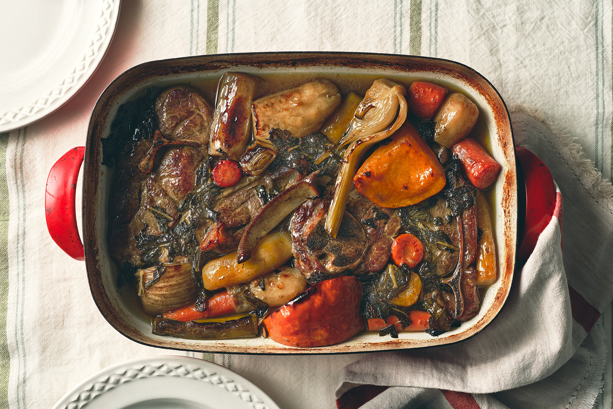 Lamb Shoulder with Root Vegetables