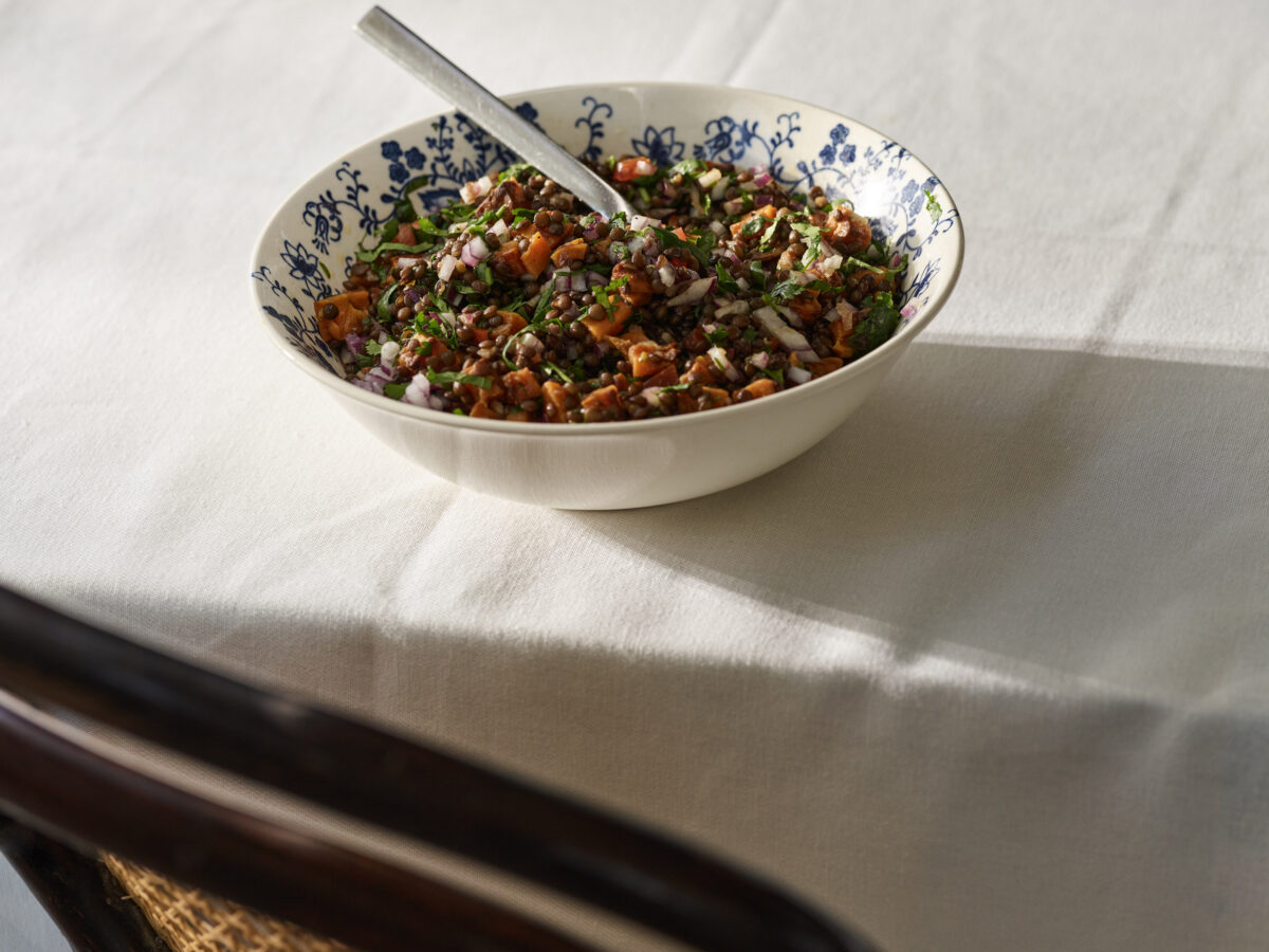 סלט עדשים לזכרה של ליבי כהן מגורי ז"ל